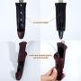 BOTH WINNERS Dual-Sided Shedding Blade with Stainless Steel Blade De-Shedding Tool for All Dog Coat Types- Soft Touch Grip