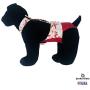 Barkertime Premium Waterproof Dog Diaper Overall - Made in USA - Snowman on Red Escape-Proof Waterproof Premium Dog Diaper Overall, XXL, Without Tail Hole