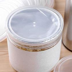 Zaldita 12Pcs Plastic Can Covers Lids Reusable BPA-Free Tight Seal Lids for Canned Goods or Pet Dog Cat Food Saver Save Leftover Food Fresh