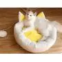 ICEGREY Luxury Soft Pet Bed Cat Cushion Round with Toy Ball ICEGREY Luxury Soft Pet Bed Cat Cushion Round with Toy Ball