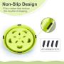 KASBAH Slow Feeder Dog Bowl, Anti-Gulping Dog Bowl Bloat Stop Water Dog Bowl for Small/Medium Dogs