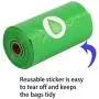 Pet Poop Bags,Dog Poop Bags,Poop Bag Dispenser,Biodegradeble Dog Poop Bags,Dog Litter, Dog Bags Roll, Poop Bag Size 13X9in,10 Rolls (150 Bags) with 1 Dispenser