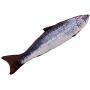 ocijf179 Cats Toy Pet Cats Artificial Plush Fish Shaped Catnip Dental Teeth Care Clean Chewing Toy - M Salmon#