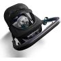 WONDERFOLD P1 Folding Pet Stroller Wagon for Dogs/Cats, 4 Wheels, Zipperless Entry, Storage Basket, Cup Holder