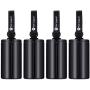 Zonon 4 Pieces Multifunctional Dog Poop Waste Bag Holder Dog Poop Dispenser and 4 Rolls Leak-Proof Dog Waste Bags Dog Waste Container
