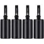Zonon 4 Pieces Multifunctional Dog Poop Waste Bag Holder Dog Poop Dispenser and 4 Rolls Leak-Proof Dog Waste Bags Dog Waste Container