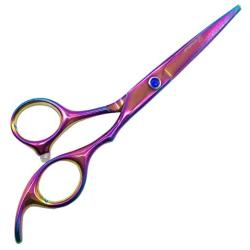 FSHANEE Hair Cutting Shears Scissors(6 Inch, Stainless Steel) Professional Grooming Trimming Shears for Pet Dog Cat Curved Cutter Scissor