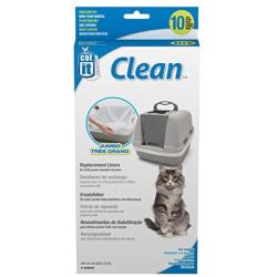 Catit Clean Biodegradable Liners, Jumbo 10ct
