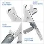 By-Heart Dog Nail Clippers, Foldable Pet Nail Trimmers with Safety Guard & Lock, Free Nail File and Comb, Professional Pet Nail Clippers for Large and Small Animals, Gray By-Heart Dog Nail Clippers, Foldable Pet Nail Trimmers with Safety Guard & Lock, Free Nail File and Comb, Professional Pet Nail Clippers for Large and Small Animals, Gray