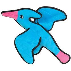 SmartPetLove Tender-Tuffs Crinkle - Prehistoric Plush Dog Toy - Flying Pterosaur