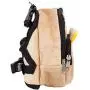 Pet Life Teddy Tails Dual-Pocketed Compartmental Animated Dog Harness Backpack Pet Life Teddy Tails Dual-Pocketed Compartmental Animated Dog Harness Backpack