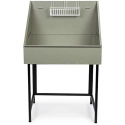 Pet Edge Master Equipment Clay Color Everyday Pro Mini Tub for Pet Groomers – 32” Height Provides Comfortable Work Area