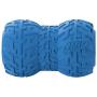 Nerf Dog Tire Feeder Dog Toy, Lightweight, Durable and Water Resistant, 4 Inches, For Medium/Large Breeds, Two Pack, Blue and Red