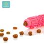 UNIQBRIAN Dog Toothbrush Chew Toy - Durable Rubber Sticks for Chewers Large Tough Dogs-Small Dogs Teeth Cleaning-Puppy Teething-Strong Dental Medium Breed Puppies-Set of 2