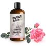 Sofee & Co. Natural Dog Puppy Shampoo - Clean Moisturize Deodorize Detangle Soothe Soften Normal Dry Itchy Flaky Allergy Sensitive Skin. Prevent Mattes. 16 oz