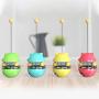 AMONE Tumbler Double Track Ball Interactive Cat Toy Kitty Toys Cat Dancers Cat Toys Ball Slow Feeders for for Indoor Cats