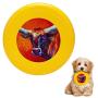 Pet Frisbee Flying Disc Dog Toy - Multifunction Longhorn Steer Marion Rose