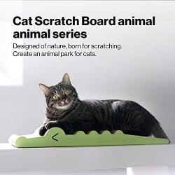pidan Scratching Pad Cat Scratcher Cardboard Lounge Cute Animal Shape (Shark)