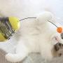 ocijf179 Cat Teaser Feeder Ball Cat Kitten Funny Tumbler Slow Eating Food Leak Dispenser Feeder Ball Teaser Toy - Green