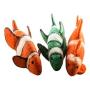 Le Sharma Eco-Fish Handmade Play Toy for Dogs and Puppies, 100% Felted Wool. Large Size 10''
