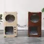 FVANF Wooden Cat House, Cat Condo with Hammock, Stackable, Cat Cube Room, Splicing Cat Climbing Combination, Cute Pet Cat Bed with Soft Cushions FVANF Wooden Cat House, Cat Condo with Hammock, Stackable, Cat Cube Room, Splicing Cat Climbing Combination, Cute Pet Cat Bed with Soft Cushions