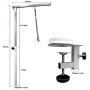Flying Pig 32'' Small Size Heavy Duty Stainless Steel Frame Foldable Dog Pet Grooming Table (32'' x 21'')