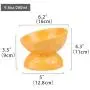 LIONWEI LIONWELI Ceramic Raised Cat Bowls, Tilted Elevated Food or Water Bowls, Stress Free, Backflow Prevention, Dishwasher and Microwave Safe, Lead & Cadmium Free LIONWEI LIONWELI Ceramic Raised Cat Bowls, Tilted Elevated Food or Water Bowls, Stress Free, Backflow Prevention, Dishwasher and Microwave Safe, Lead & Cadmium Free