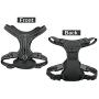 Stella-Lou No Pull Reflective no Choke Humane Dog Training Harness Heavy Duty Easy on/Off Adjustable Two Attachment Rings Small, Medium, Large, Extra Large