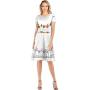 Children and Adults - Flat Design Style Set of Isolated Characters - Russia,Custom Lady Dress Elegant Casual Dresses Pe