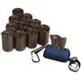 Morcte 40 Rolls, 1400 Strong Poop Bags, Dog Waste Bags with Dispenser, Brown