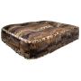 BESSIE AND BARNIE Wild Kingdom Extra Plush Faux Fur Sicilian Rectangle Pet/Dog Bed (Multiple Sizes)