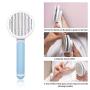 Merkisa Dog Brush & Cat Brush，Pet Brush Shedding and Grooming Deshedding Gentle Brushes for most short and long haired Pets, Removes Long and Loose Undercoat, Mats and Tangled Hair