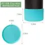 Supkiir Water Bottle Boot, 5 Pieces 32oz-40oz Silicone Sleeve Protective Anti-Slip Bottom Cover Pet Feeding Bowl for Dog Cat Supkiir Water Bottle Boot, 5 Pieces 32oz-40oz Silicone Sleeve Protective Anti-Slip Bottom Cover Pet Feeding Bowl for Dog Cat