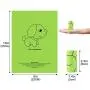 Elite Eco-Friendly Dog Poop Bags, 100% Biodegradable Compostable Vegetable Based, Unscented, Waste Poop Bags. ELITE Designed for Premium Thickness, Leakproof, 13x9in Per Bag, 24 Rolls (360 Bags)