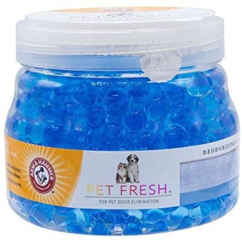 Arm & Hammer Pet Fresh Deodorizing Scented Gel Pearls Clean Linen for Dogs and Cats, 12 fl. oz., 12 FZ