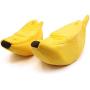 SEIS Winter Cat Banana Bed Dog House Warm Boat Pet Sleep Nest Cotton Cushion Coral Fleece Dog Pad Cat Mat