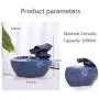 THMY Cat Water Fountain Ultra-Quiet Automatic Circulation Pet Drinking Fountain for Cats & Small Dogs Indoor Outdoor Use 1.0L (Color : Blue) THMY Cat Water Fountain Ultra-Quiet Automatic Circulation Pet Drinking Fountain for Cats & Small Dogs Indoor Outdoor Use 1.0L (Color : Blue)