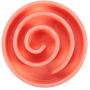 Juvale 2-Pack Interactive Spiral Dog Bowl, Slow Feeder Pet Dish to Stop Bloat, Pink and Green