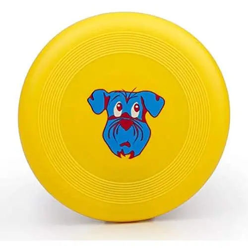 Dog Training Toy Frisbee Flying Disc Tooth Resistant Outdoor Large Dog Pet Fetch Toy, Easy to Catch, 100% PVC, Soft and Durable, Blue,Yellow,Yellow,23cm Dog Training Toy Frisbee Flying Disc Tooth Resistant Outdoor Large Dog Pet Fetch Toy, Easy to Catch, 100% PVC, Soft and Durable, Blue,Yellow,Yellow,23cm