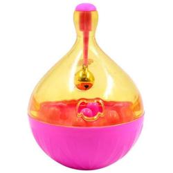 Yhytbhsh Pets Tumbler Leakage Food Ball Dog Training Exercise Fun Bowl Toys, Size: 149.5cm(Pink) FFIIKIF (Color : Pink)