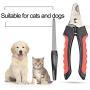 PETYSON Pet Grooming Glove (Right Hand) & Nail Clippers 2 Pack Set, Gentle Deshedding Brush Glove [Anti-bite] [Protect Skin] [Wear-Resistant] [Remove Hair] Suitable for Dog & Cat