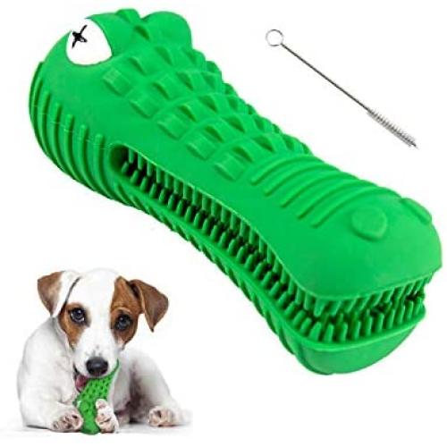 XLXX Dog Chew Toys Dog chew Toys for Aggressive chewers，Dog Toothbrush Chew Toys Dogs Toothbrush and Toothpaste Dog Teeth Cleaning Toy Dog Teeth Cleaning kit to Keep him Happy and Healthy