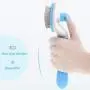 Pets Cat and Dog Hair Brush,Easy Self Cleaning,No More Shedding,Pet Supplies Pet Comb(Blue Thin) Pets Cat and Dog Hair Brush,Easy Self Cleaning,No More Shedding,Pet Supplies Pet Comb(Blue Thin)