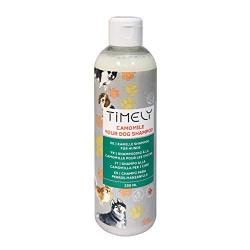 Timely Camomile Your Dog Shampoo, Gentle yet Thorough for Rough, Dry Hair (Pack of 4 x 250 ml)