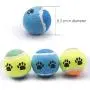 Petper Dog Balls Toy, Dog Tennis Ball Rubber Balls for Puppy Training Play, Pack of 3