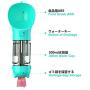 Kalimdor Dog Travel Water Bottle,Portable Dog Water Bottle Pet Drinking Bottle Drink for Walking Traveling Hiking, Multifunctional Outdoor Water&Food Bowl for Dogs and Cats