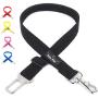 Paltu Pets Dog Seatbelt with Adjustable Buckle for Small, Medium, Large Sized Dogs - 1 inch Width Lightweight Nylon Car & Vehicle Seat Belt Harness with Travel Safety
