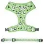 Bulltastic Panda Dream Reversible Dog Harness – Reversible, Comfortable, Adjustable, Easy to Clean – Fits Bulldogs, Pugs, and Other Dog Breeds