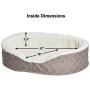 MidWest Homes for Pets CU36MRD Couture Orthopedic Cradle Pet Bed for Dogs & Cats, Intermediate