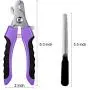 DAIRSHY Dog Nail Clippers and Trimmer - with Safety Guard to Avoid Over Cutting - Razor Sharp Blade for Thick Toenail - Professional Pet Nail Grooming Tool for Small Medium and Large Dogs, Cats DAIRSHY Dog Nail Clippers and Trimmer - with Safety Guard to Avoid Over Cutting - Razor Sharp Blade for Thick Toenail - Professional Pet Nail Grooming Tool for Small Medium and Large Dogs, Cats